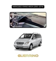 MERCEDES VİANO W639 2003-2014TORPİDO KORUMA HALISI SİYAH KENAR