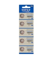 Supex Cr2016 3V Lityum 5Li Blister Pil