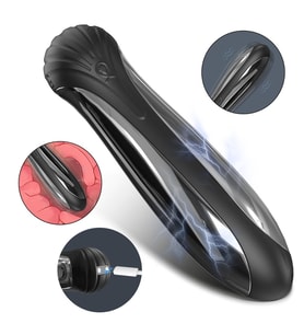 Poison Dart Şarjlı Elektrikli Uyarıcı G Nokta Uyarıcı ve Titreşimli Prostat Uyarıcı  Mini Vibratör