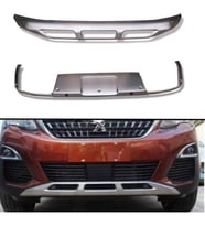 Araba Alışveriş Peugeot Tuning Aksesuar 3008 Ön Arka Tampon Ek Koruma Difüzör