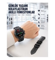 Mey İthalat® AMOLED Ekranlı 5G Android Akıllı Saat SIM Kart Destekli Kameralı Akıllı Saat