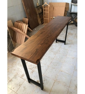Kütük Bar Masası Modeli 180X50.CM