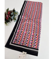 Quare Soft Pamuklu Desenli Şal LDSQ1001