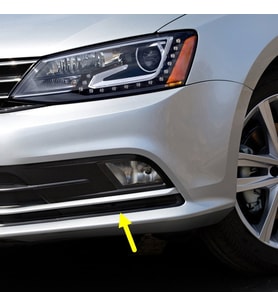 VW Jetta 2015-2018 Sol Sis Farı Alt Plastik Çıtası 5C6807233A