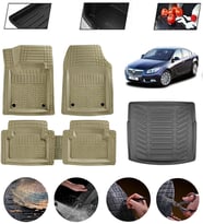 Opel Insignia 2008-2016 Sport Tourer Uyumlu Paspas Araca Özel Bagaj Havuzu MBS Bej