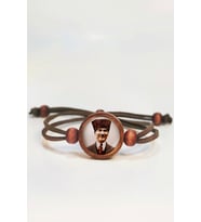 Mustafa Kemal Atatürk Ahşap Bileklik