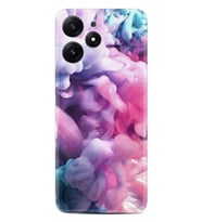Xiaomi Poco M6 Pro 5G Kılıf Desenli Silikon Pink Cloud 1305