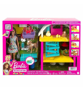 Barbie Eğlenceli Çiftlik Hayatı Oyun Seti