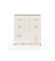 Hyperion Gardrop 11 Raflı 4 Çekmeceli 2 Askılı 220x44x243 Çam-Aytaşı/Aytaşı