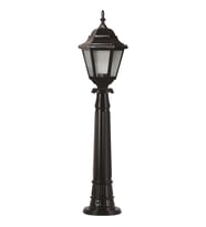 AVONNI BSU-68206-BSY-M3-B Siyah Boyalı Dış Mekan Aydınlatma E27 ABS Akrilik Cam 23cm