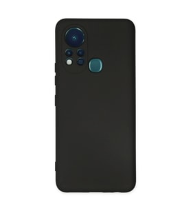 İnfinix Hot 11s Kılıf Nano İçi Kadife Silikon - Siyah