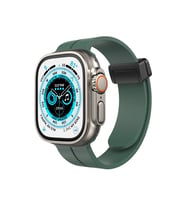 Mey İthalat® Watch 38Mm Kr412 Elegance Stylısh Kordon - Koyu Yeşil