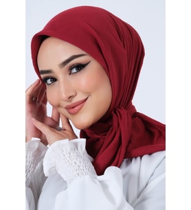 BORDO Harem Scarf İncila Eşarp