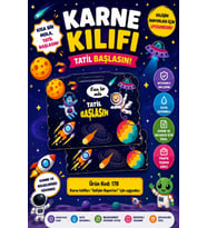 Ata Okul Öncesi ve İlkokullar İçin Karne Kılıfı (Gelişim Dosyasına Uygun) Ürün Kodu:178 (5 Adet)