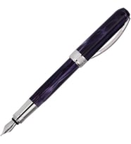 Penna stilografica Rembrandt Black nera Pennino M