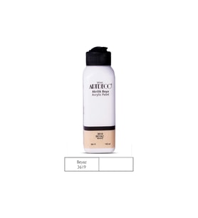 Artdeco Akrilik Boya 140 ML Beyaz Akrilik Boya (12 Adet) (Karışık)