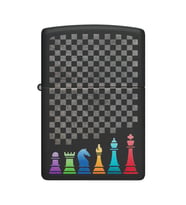 Zippo Çakmak 48662-106758 218C Chess Pieces Design