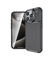 Lexroo iPhone 16 Pro Kılıf Negro Silikon Kılıf - Siyah