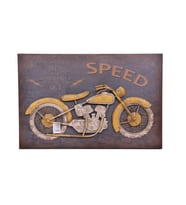 Motorsiklet Tablo Pano Vintage Dekoratif Ev Ofis Hediyelik