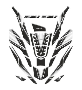 Honda PCX 2021-2024 Uyumlu Tank Pad 04