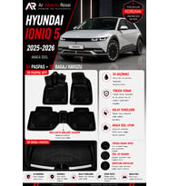 HYUNDAI IONIQ 5 2025-2026 Araca Özel 3D Paspas + 3D Bagaj Havuzu