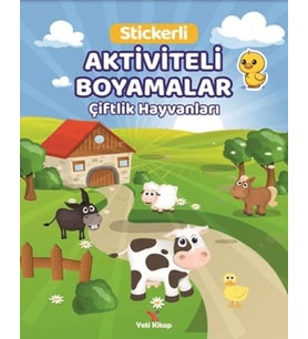Çiflik Hayvanları Aktiviteli Boyamalar