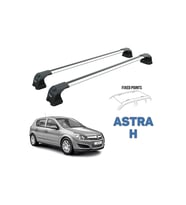 Opel Astra H 2004-2010 Ara Atkısı Pro 3 Çadır Taşıma Sistemleri Gri