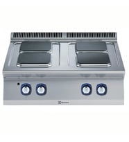 Electrolux Professional Endüstriyel 4 Kare Pleytli Set Üstü Elektrikli Ocak, Her Ocak 2,6 Kw, Derinlik 730 Mm - 800 Mm E7ECEH4Q00