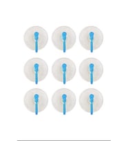 9'Lu Eko Vantuz Askı Şeffaf 2,5 Cm Royaleks-SF-855