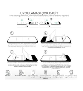 Reeder P13 BLUE PLUS - TİKNAL - Nano Ekran Koruyucu Ultra İNCE Esnek Hd Şeffaf