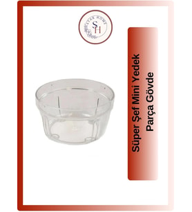 Tupperware Süper Şef Mini Alt Gövde Yedek Parça