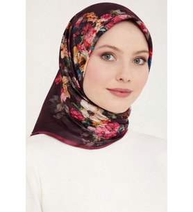 Aker Sport Polyester Twill Eşarp -7368797 (Bordo)