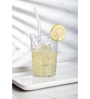 Akrilik Şeffaf Tekli Kısa Bardak & Su Meşrubat Kahve Yanı Bardağı 400 ml ( Cam Değildir )