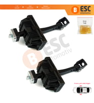 BMW X5 E70 X6 E71 E72 51217141024 İçin 2 Adet Ön Sağ ve Sol Kapı Gergi Yayı