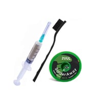 2uul Solder Away Lehim Sökme Fitili 2.0mm 1.5 M Lehim Sökücü Set1