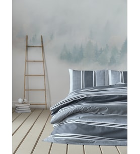 Listra Easy Cotton Çift Kişilik Nevresim Takımı (Gri)