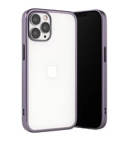 iPhone 13 Pro Max Kılıf Razer Lensli Silikon - Mor