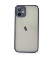 Iphone 11 Pro Max Kılıf Montreal Silikon Kapak - Gri