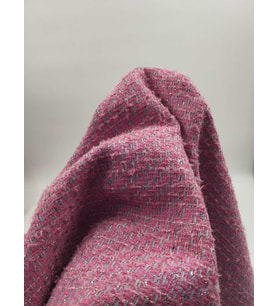 SİMLİ ŞANEL KUMAŞ (Pembe)