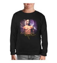 Tupac Shakur Siyah Çocuk Sweatshirt