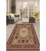 Dijital Kaymaz Taban Yıkanabilir Modern Renkli Salon Halısı Mutfak Halısı Yolluk ND-HT-75 (Çok Renkli)