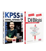 Yargı 2026 KPSS Genel Yetenek Tamamı Çözümlü Matematik 22 Deneme ve AKM Dil Bilgisi Soru Bankası Seti 2 Kitap