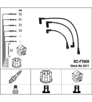 NGK 8211 (RCFT609) Buji Kablosu 7716092 RCFT609
