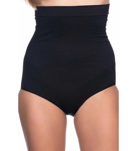 Amora Secret Siyah Yüksek Bel Slıp Korse