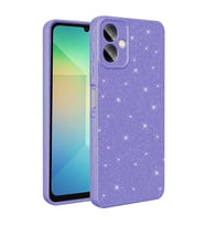 Samsung Galaxy A07 Uyumlu Kılıf Kamera Korumalı Simli Lüks Zore Koton Kapak
