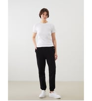 LCW EVERYDAY Siyah Beli Lastikli Kadın Jogger Eşofman Altı