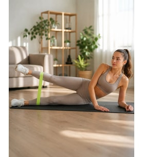 Spor Egzersiz Direnç Bandı Yoga Pilates ve Fitness Antrenman Lastiği