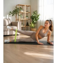 Spor Egzersiz Direnç Bandı Yoga Pilates ve Fitness Antrenman Lastiği