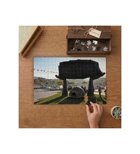 Kömür Madenciliği - Zonguldak Tasarımı 240 parça Ahşap Puzzle Ahşap Kutuda MP02993
