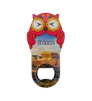 Yunanistan Temalı Baykuş Magnet Kapak Açacak (Karışık)